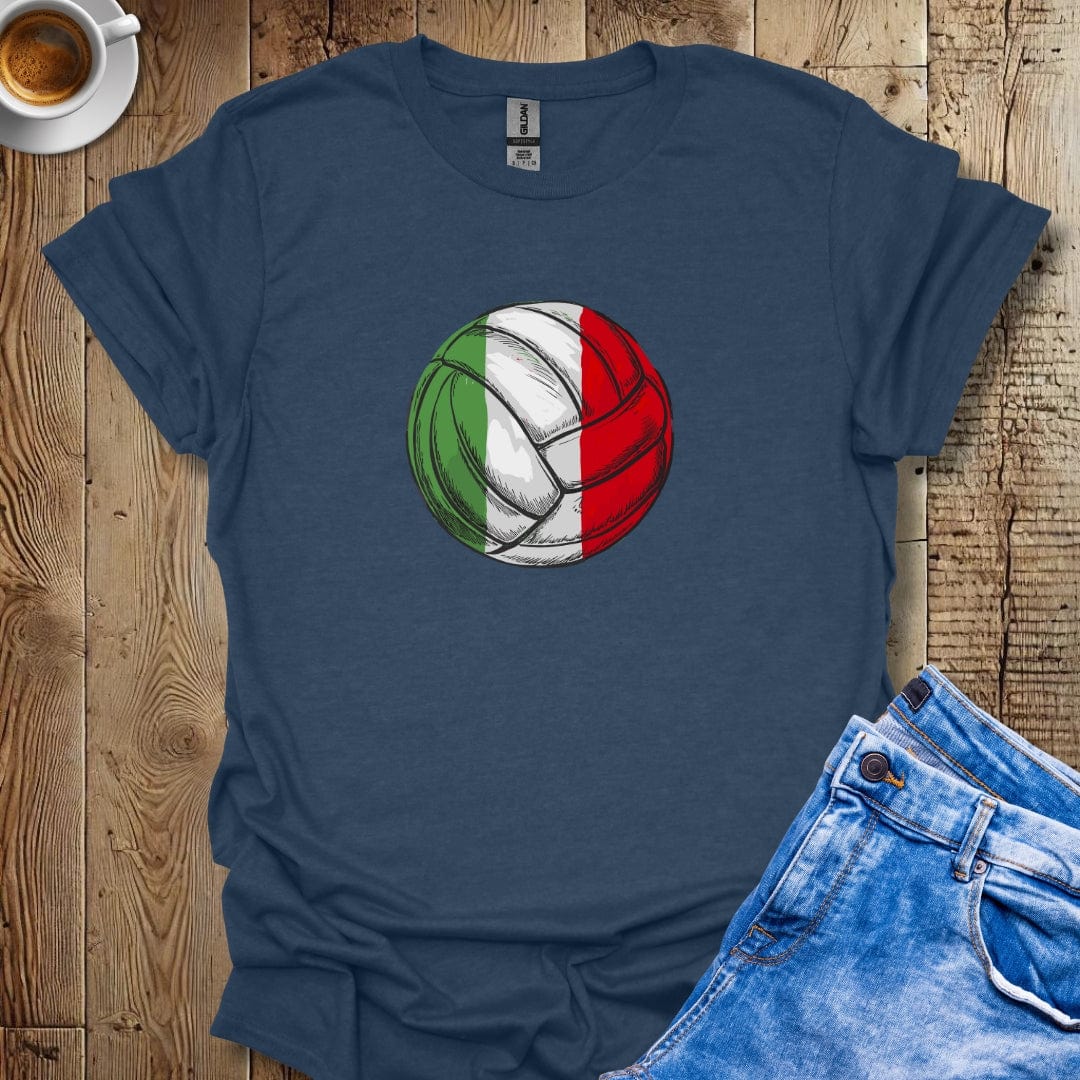 Italian Volleyball Flag Ball T-shirt