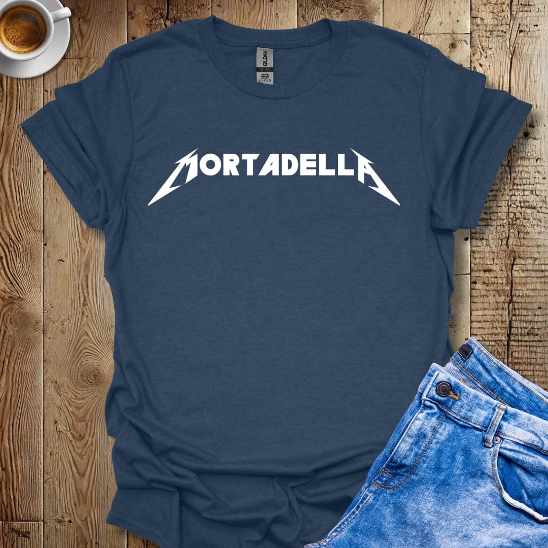 Funny Metallica Style Mortadella T-shirt