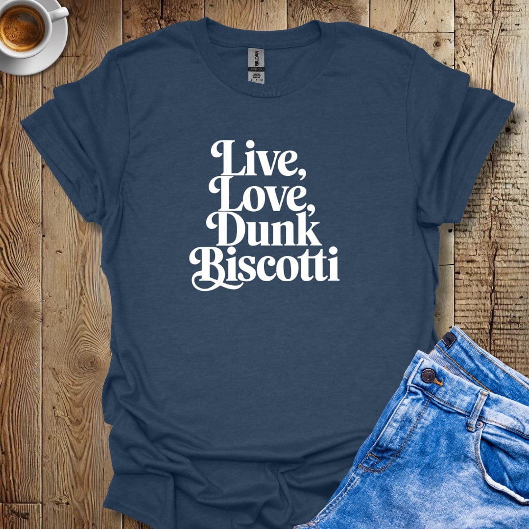 Live Love Dunk Biscotti T-shirt