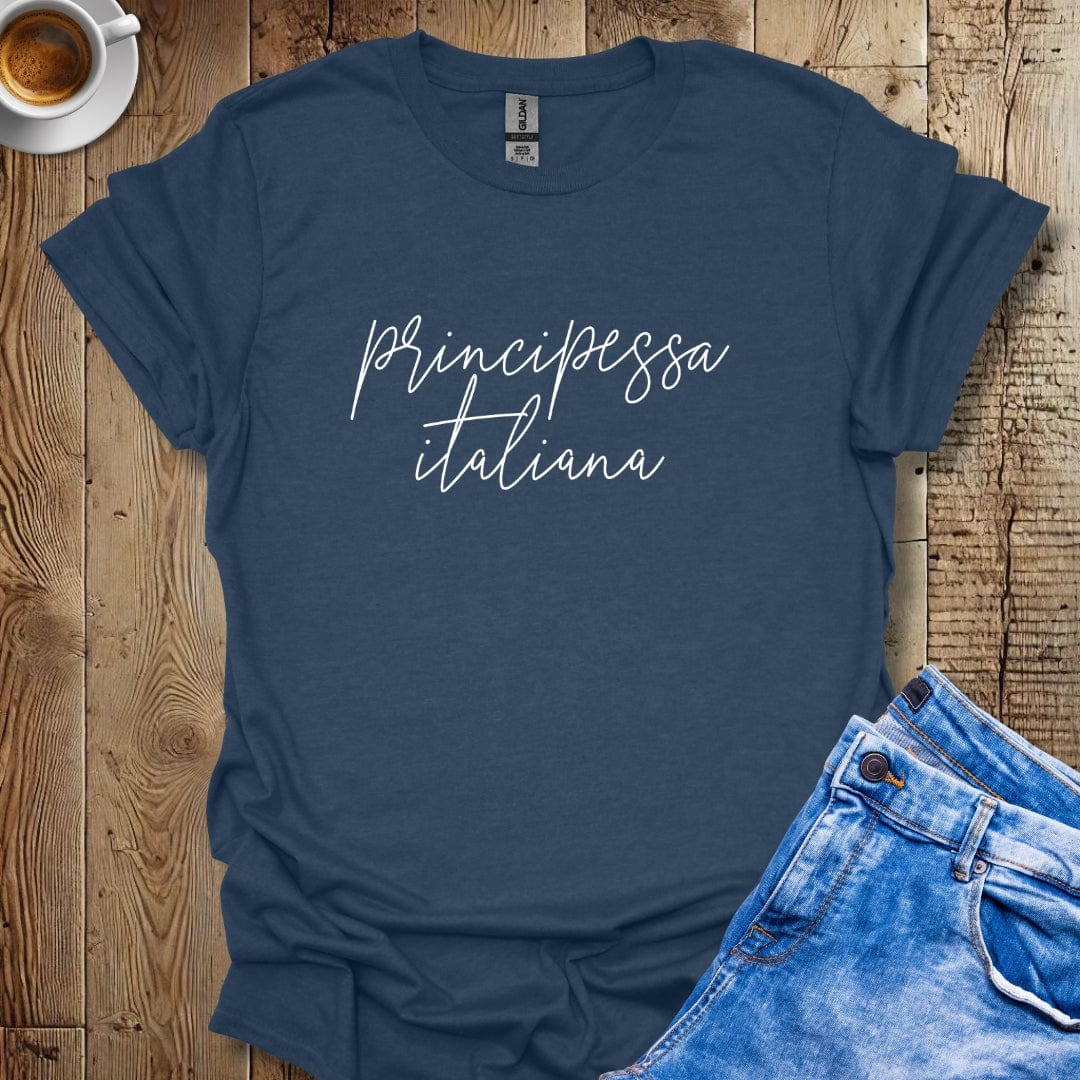 Cute Principessa Italiana Italian Pride T-shirt