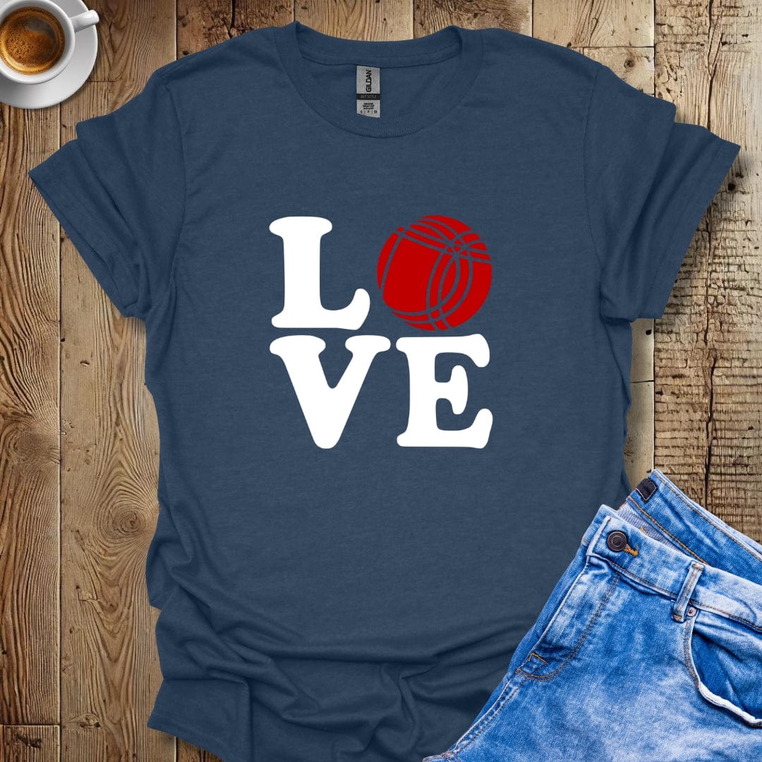 Love Bocce Ball Italian Pride T-shirt