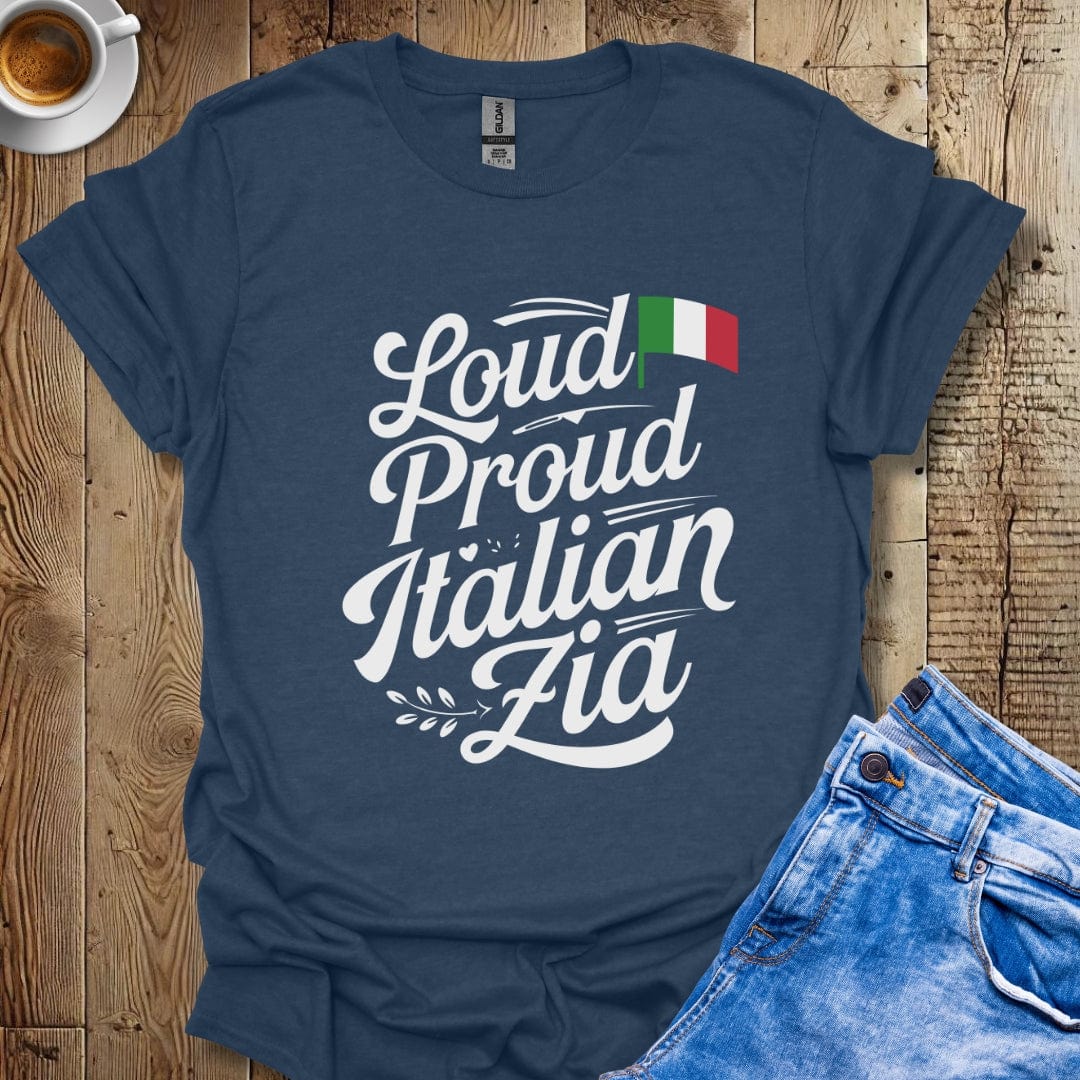 Loud Proud Zia Italian Pride T-shirt