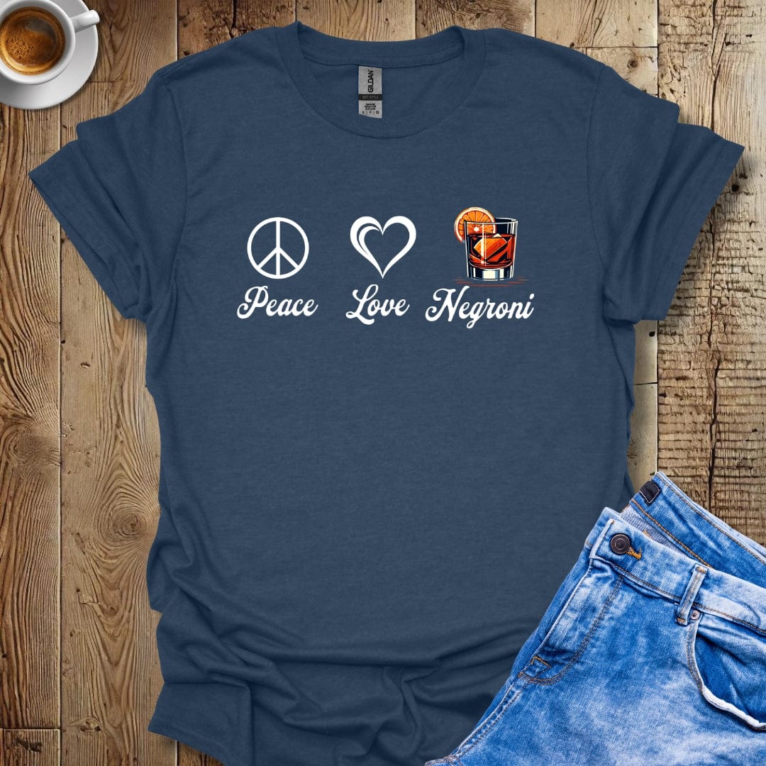 Peace Love Negroni Time Tshirt