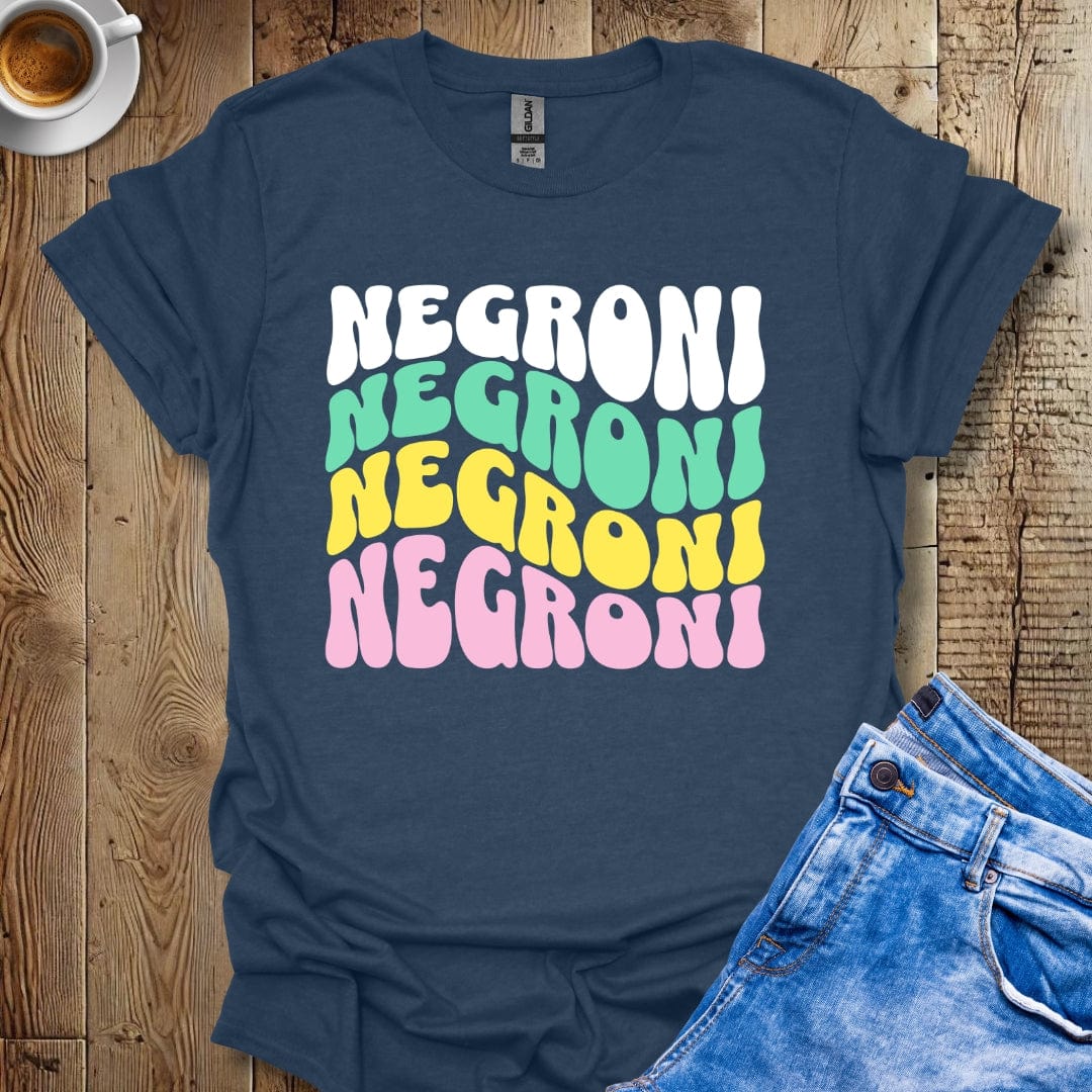 Retro Negroni 60's Style Groovy T-Shirt