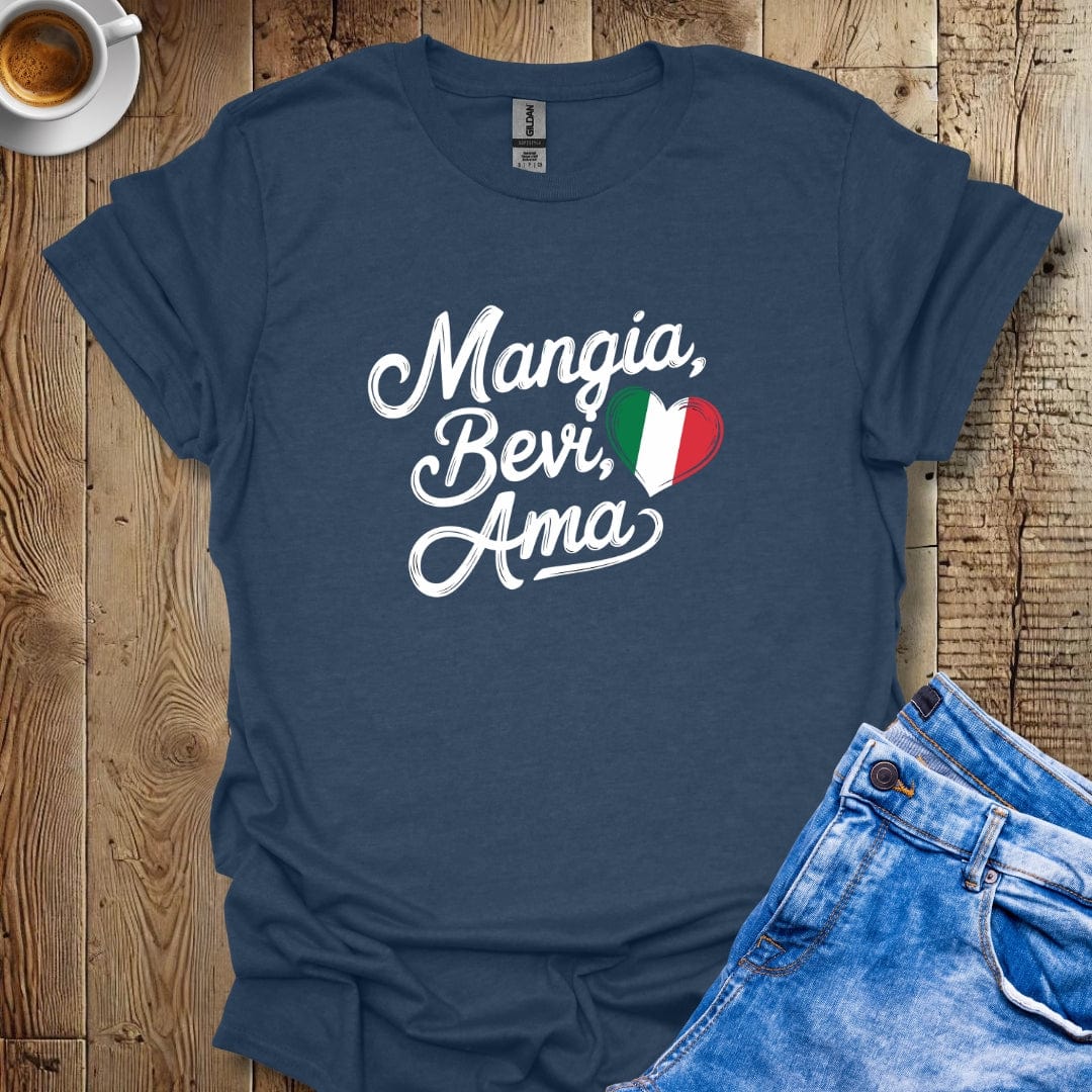 Mangia Bevi Ama T-shirt