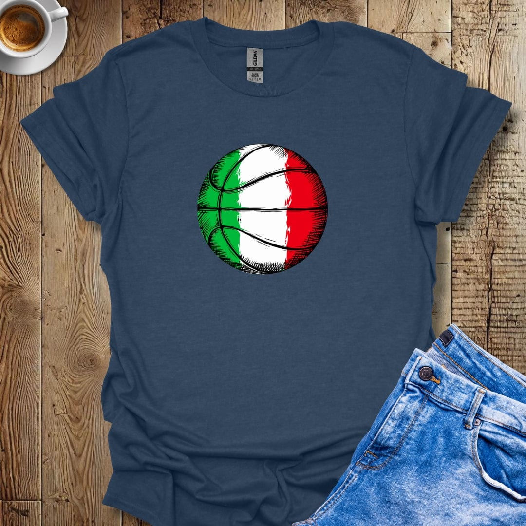 Italian Basketball Flag T-shirt