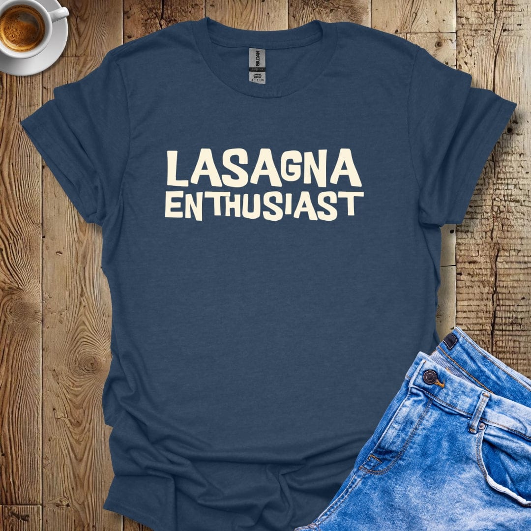 Lasagna Enthusiast Italian Foodie T-shirt