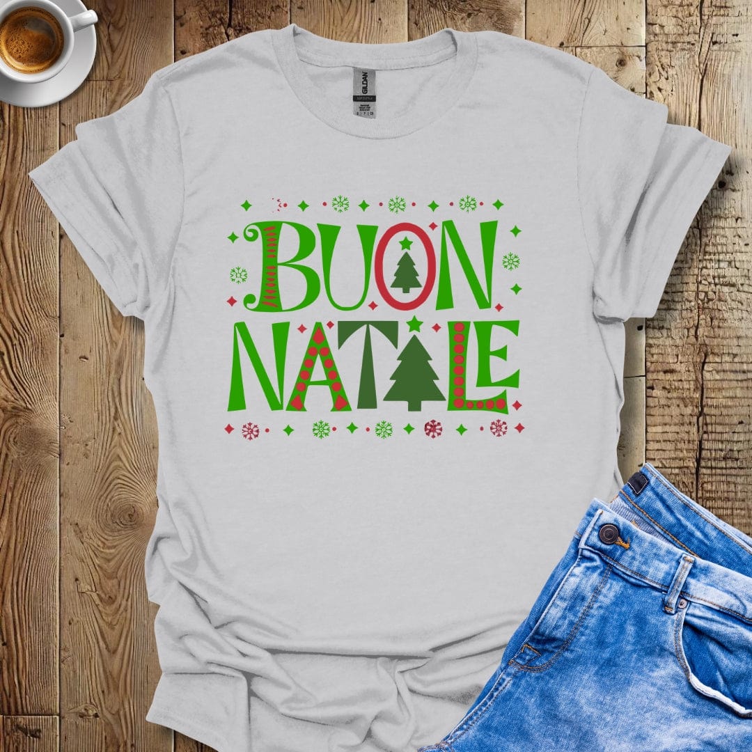 Decorative Buon Natale T-shirt