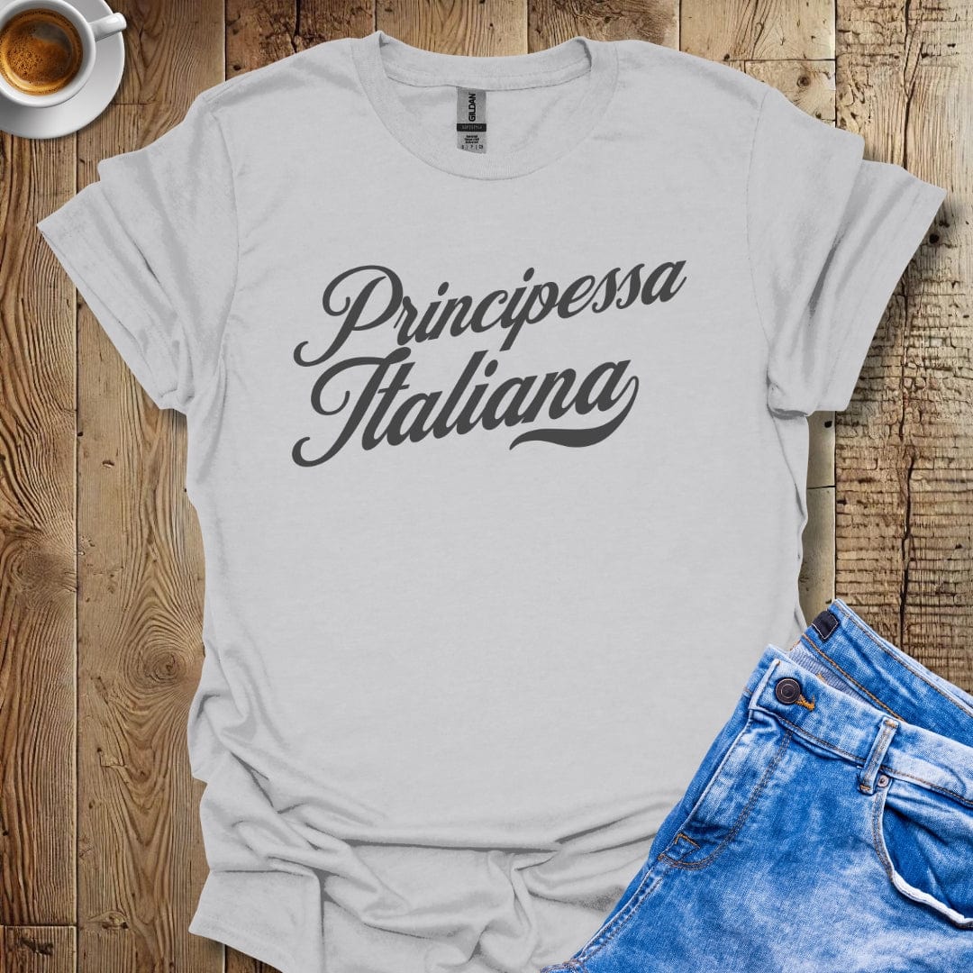 Cute Principessa Italiana Italian Pride T-shirt