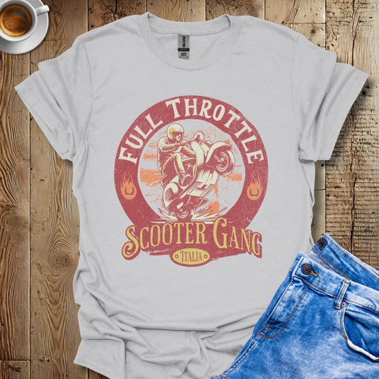 Retro Vintage Italian Scooter Gang T-Shirt