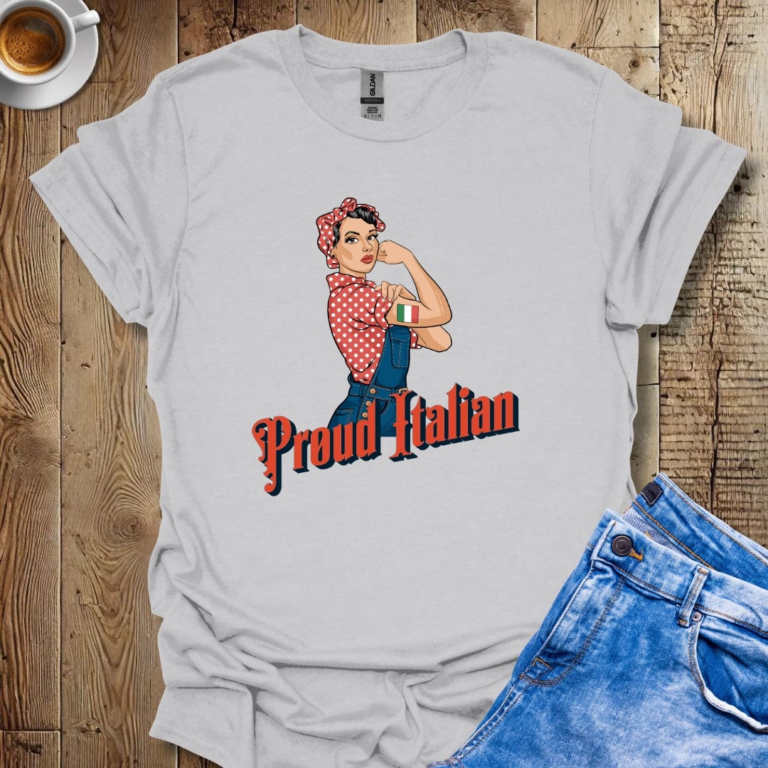 Proud Italian Girl Rosie Style T-Shirt