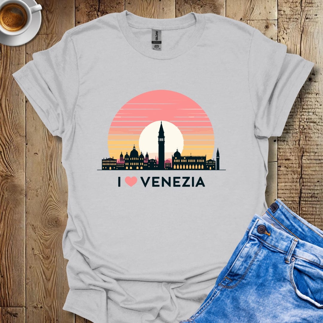 I Love Venezia Sunset Italy Lover T-Shirt