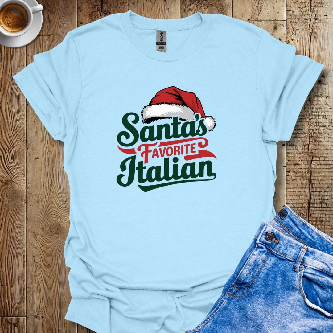 Santa's Favorite Italian T-Shirt