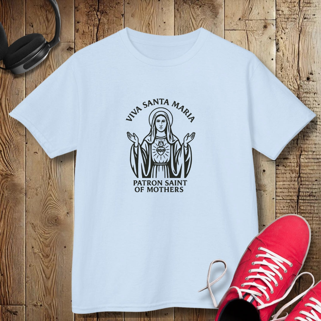 Viva Santa Maria St Mary La Madonna Kids Tee
