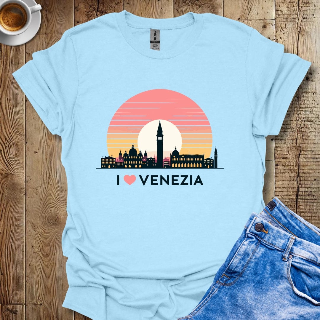 I Love Venezia Sunset Italy Lover T-Shirt