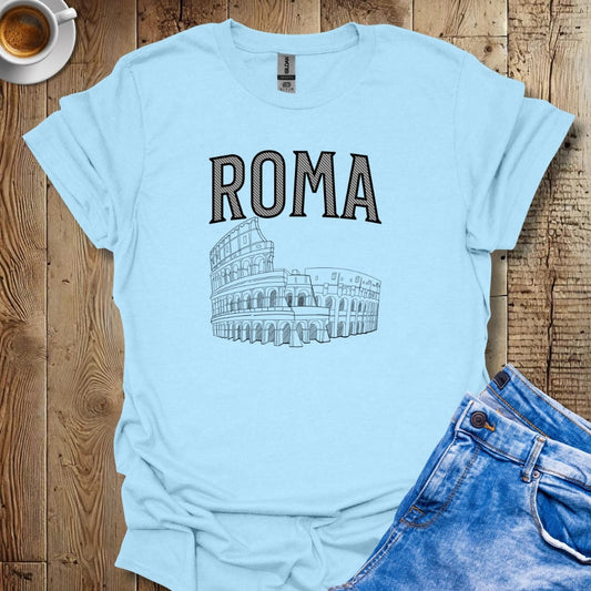 Roma Colosseum Italian Pride T-shirt