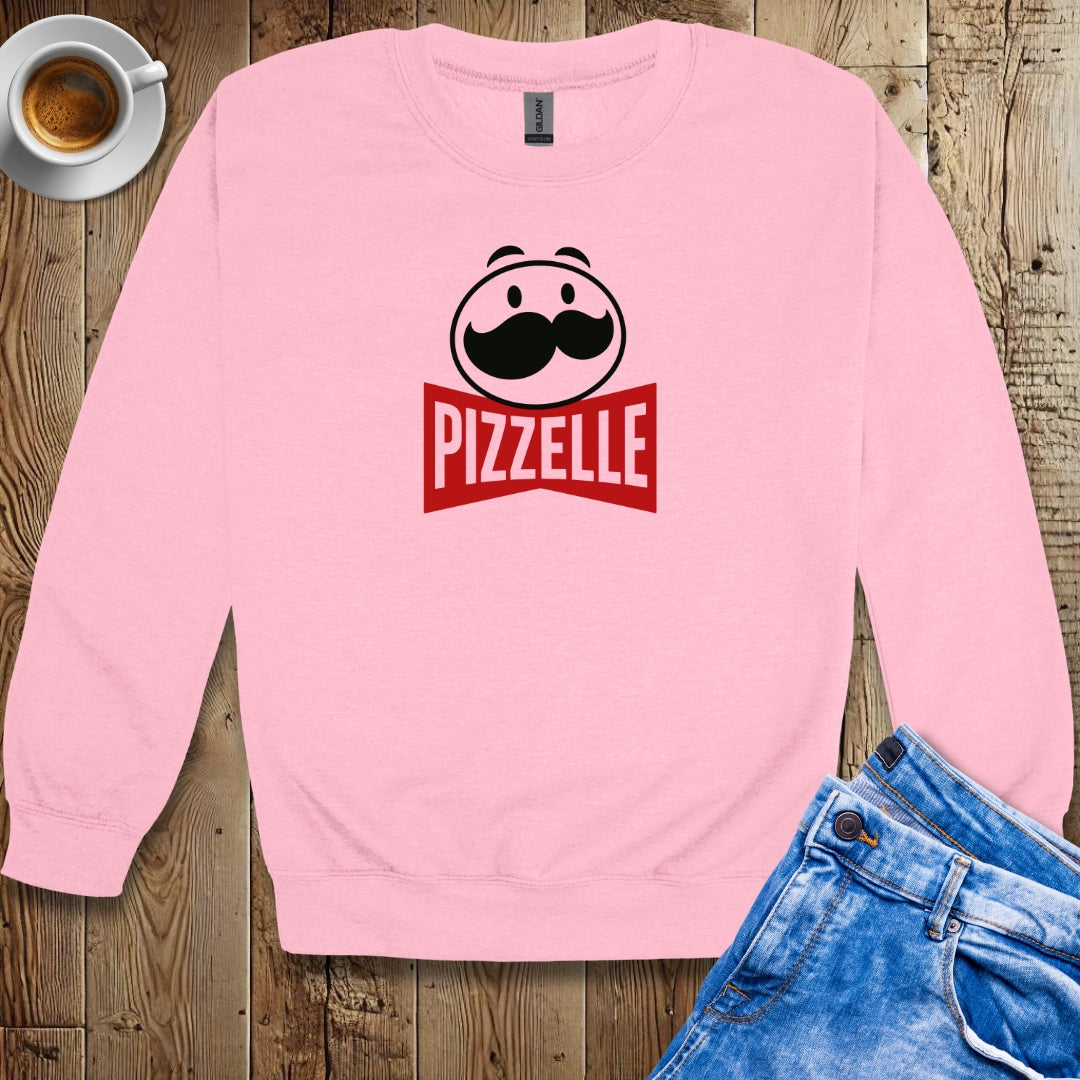 Pizzelle Pringles Logo Parody Sweatshirt