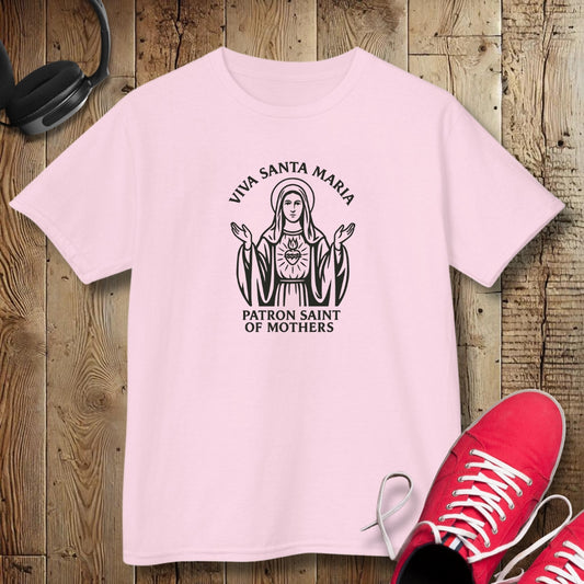 Viva Santa Maria St Mary La Madonna Kids Tee