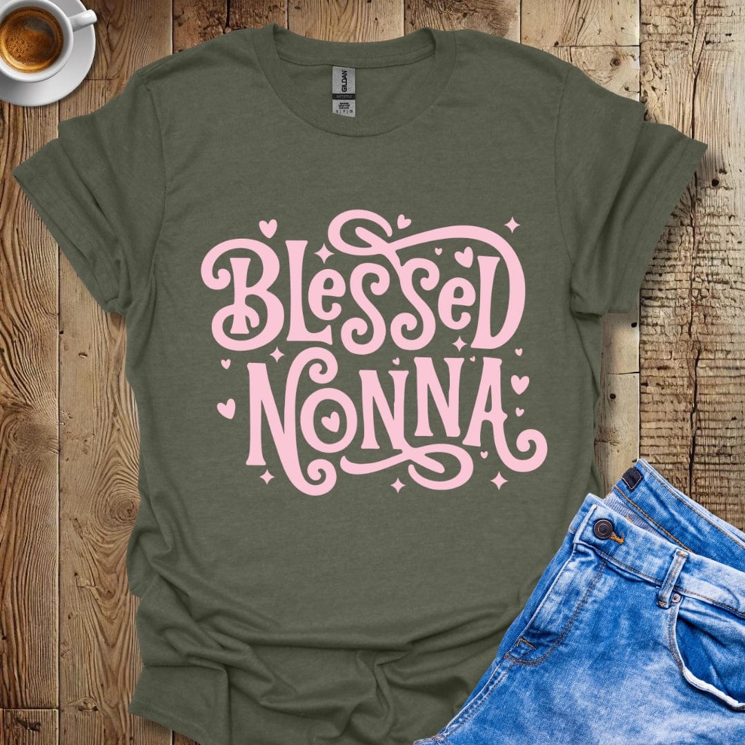 Blessed Nonna Italian Pride T-shirt