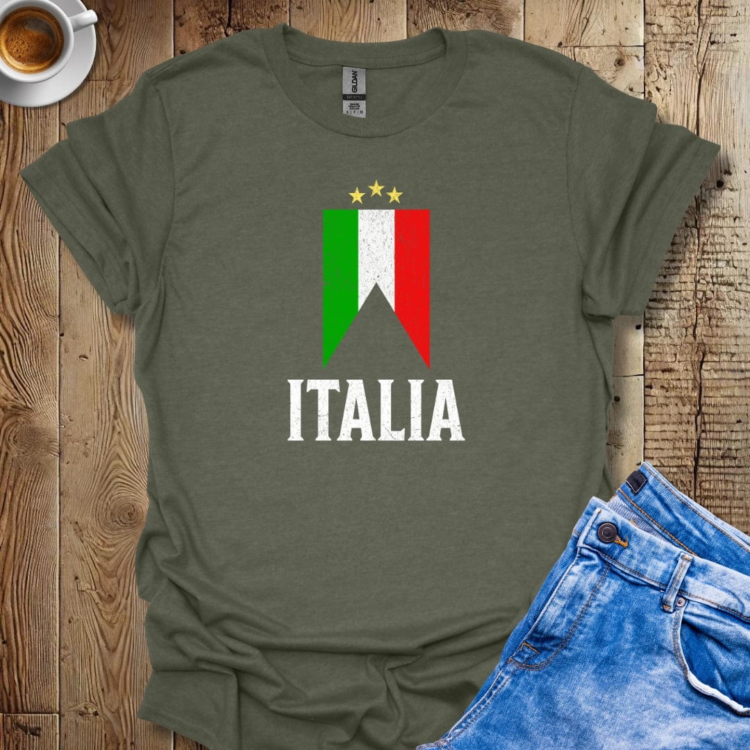 Italia Azzurri Italian Pride T-shirt