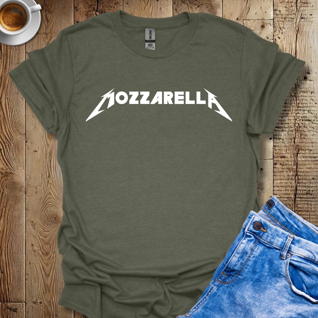 Funny Metallica Style Mozzarella T-shirt