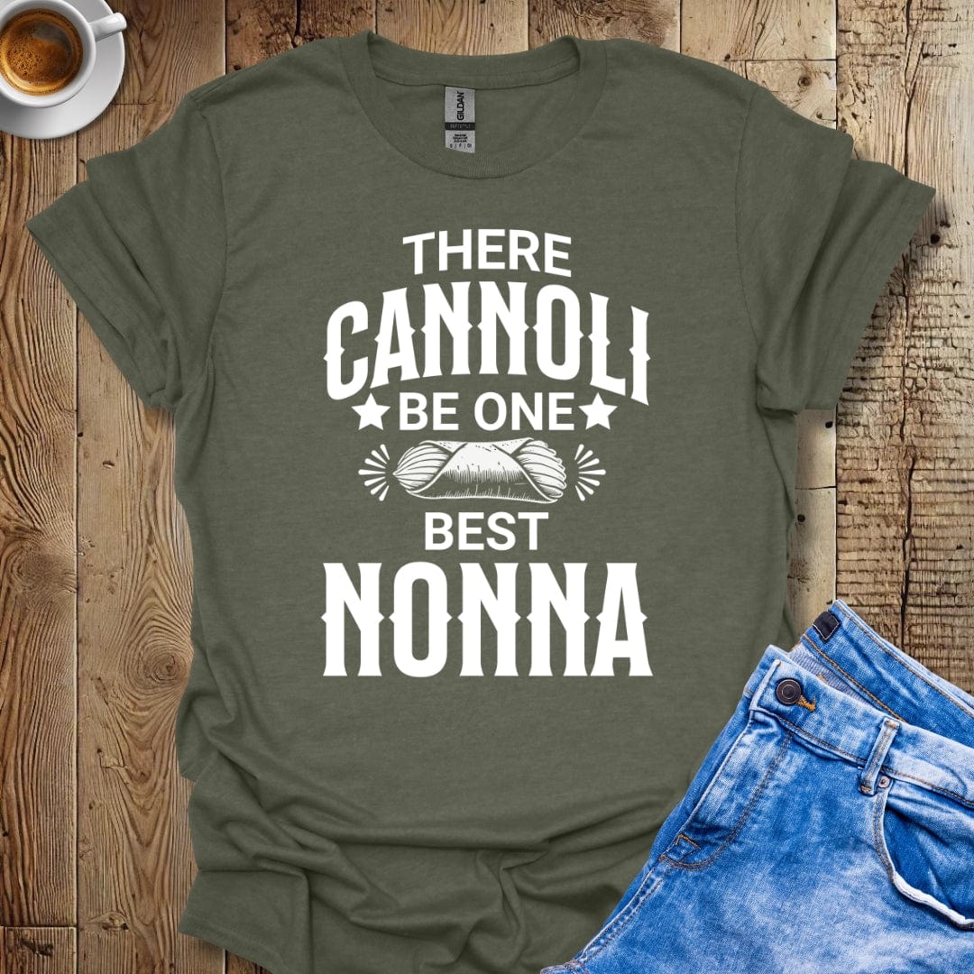 There Cannoli Be One Best Nonna Italian Pride T-shirt