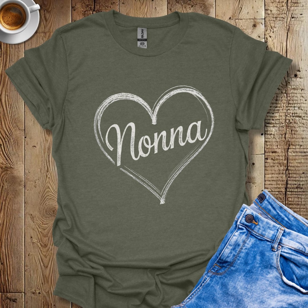 Nonna Heart Chalkboard T-shirt