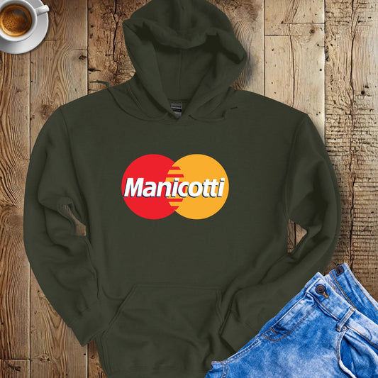 Manicotti Mastercard Logo Hoodie Sweatshirt