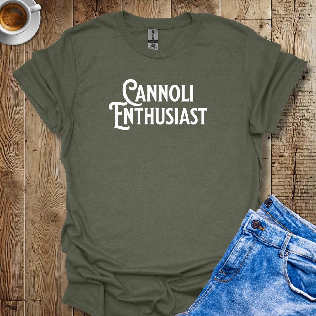 Cannoli Enthusiast Italian Food Lover T-shirt