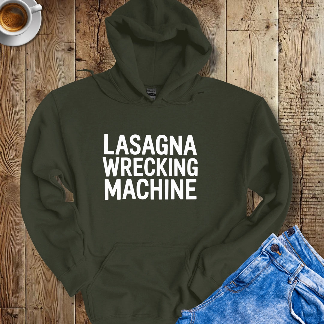 Lasagna Wrecking Machine Hoodie Sweatshirt