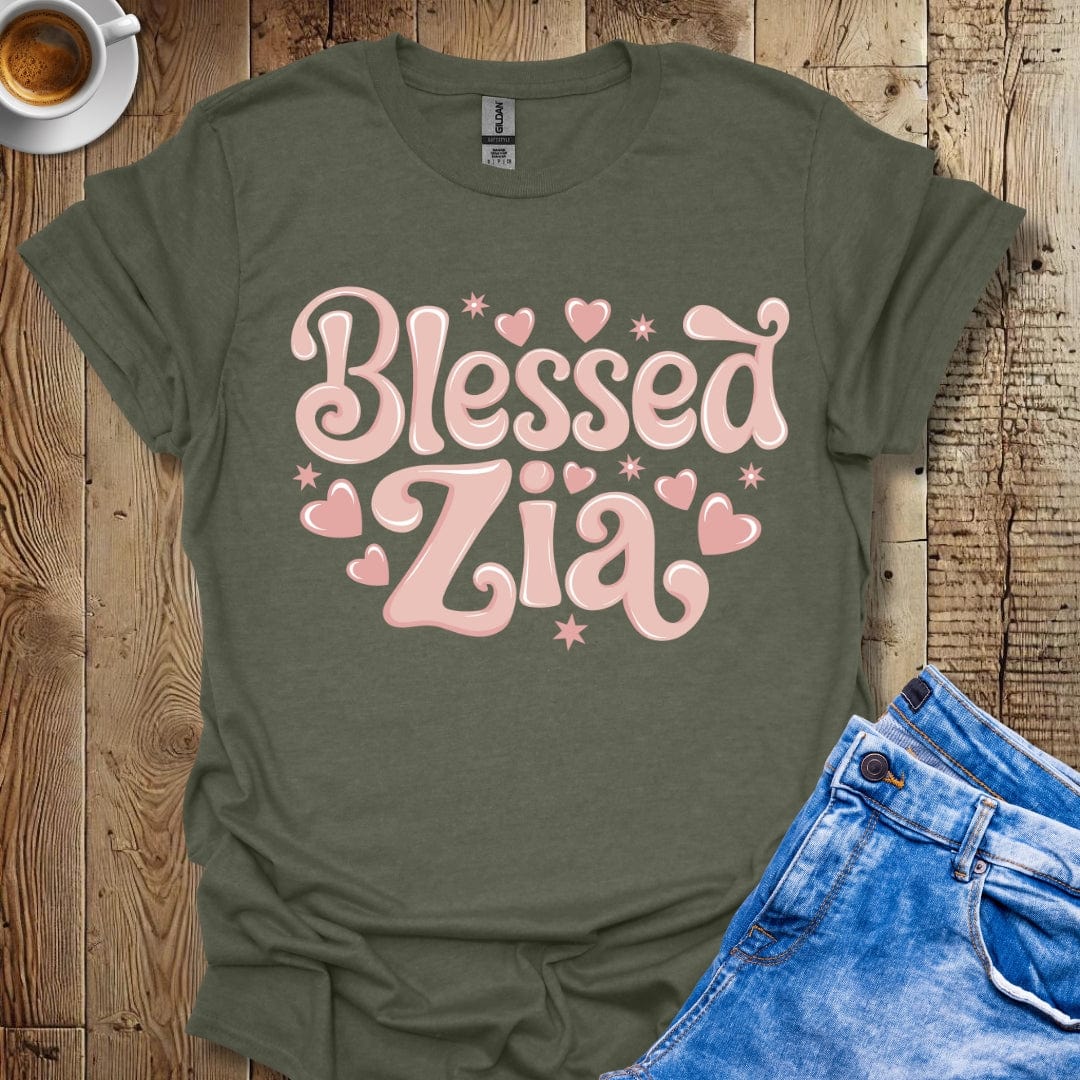 Blessed Zia Italian Pride T-shirt