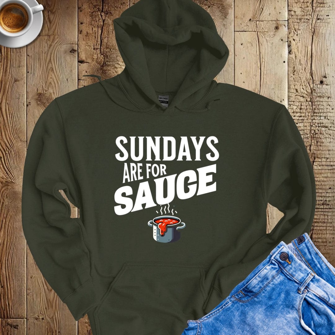 Sundays Are for Sauce Hoodie Sweatshirt