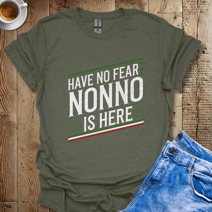 Funny Have No Fear Nonno Is Here Italian Pride T-shirt