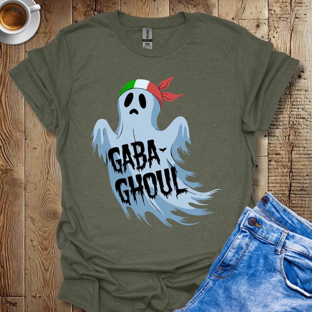 Funny Halloween Gabaghoul Ghost Italian Pride T-shirt