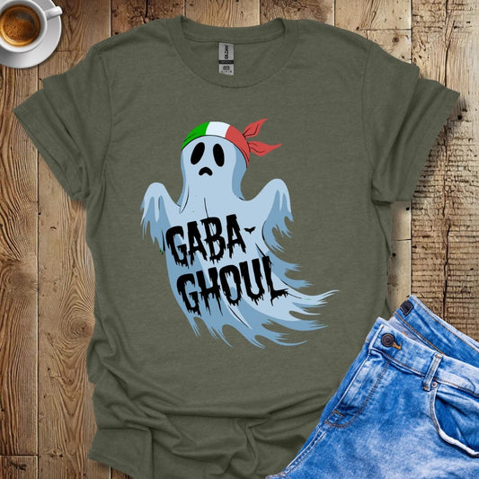 Funny Halloween Gabaghoul Ghost Italian Pride T-shirt