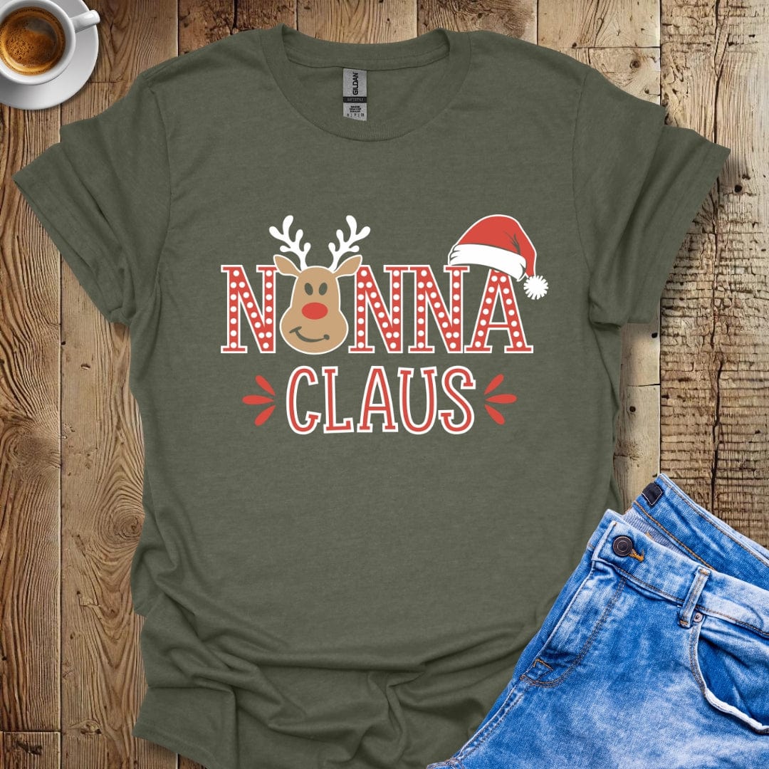 Nonna Claus Italian Christmas T-shirt