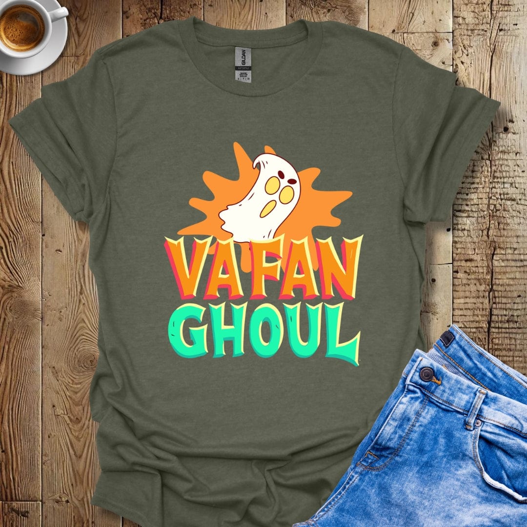 Funny Italian Halloween Va Fan Ghoul T-shirt