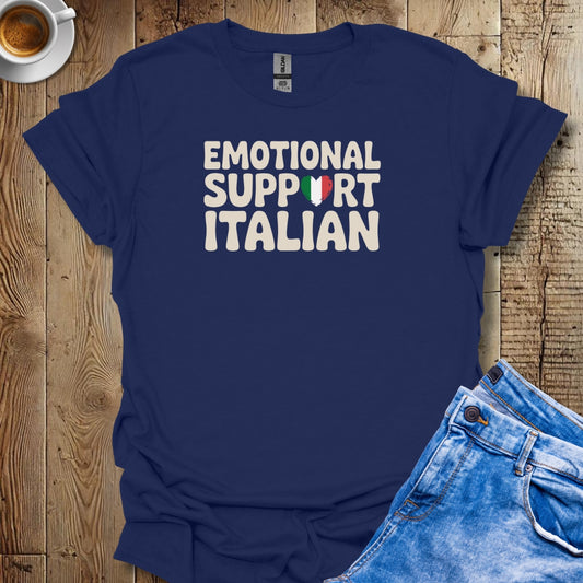 Emotional Support Italian T-shirt