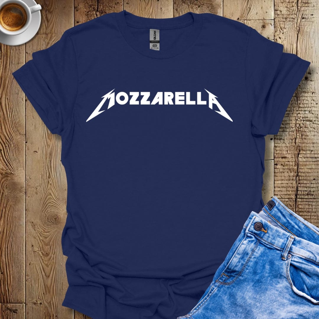 Funny Metallica Style Mozzarella T-shirt