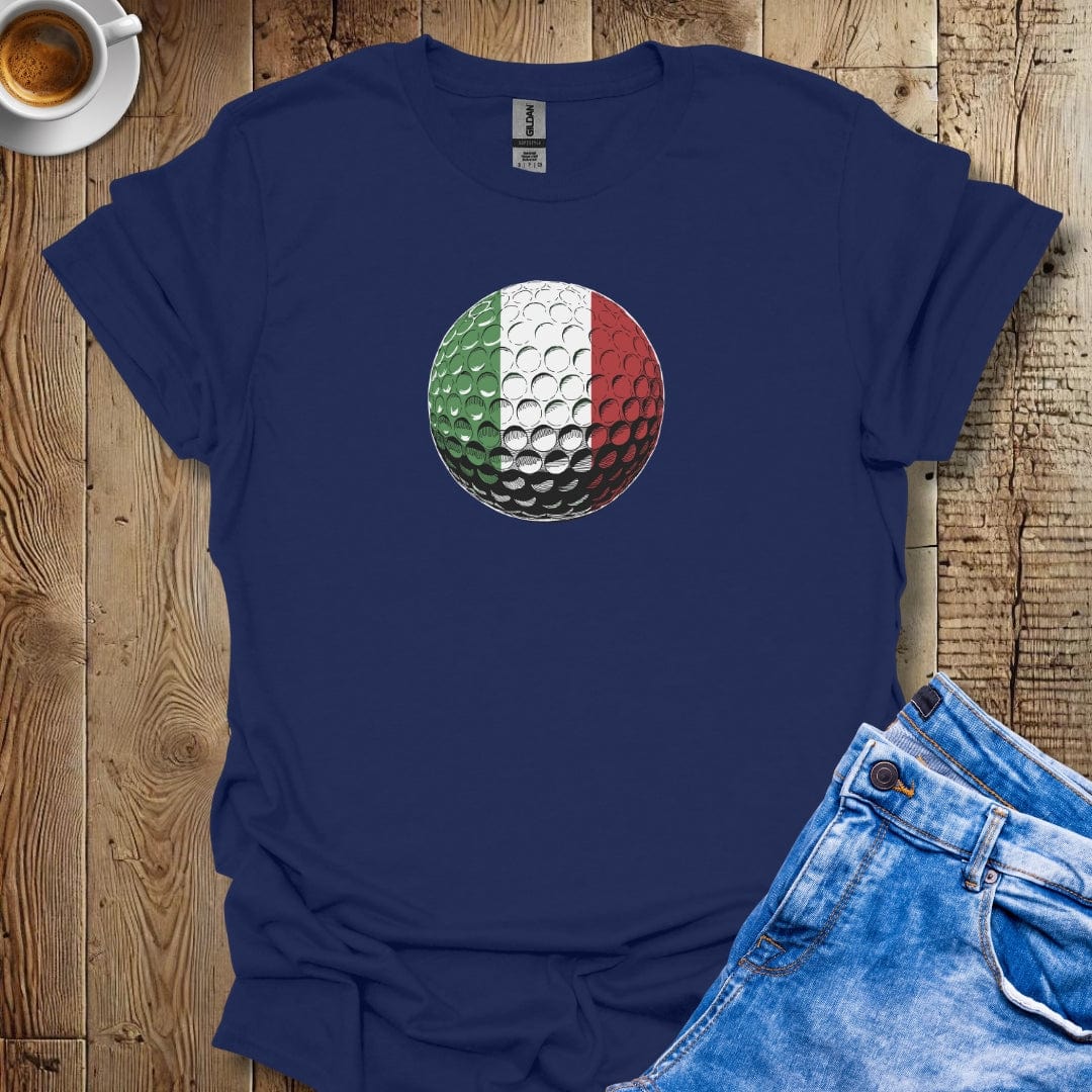 Italian Golf Ball Flag T-shirt