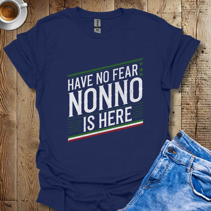 Funny Have No Fear Nonno Is Here Italian Pride T-shirt