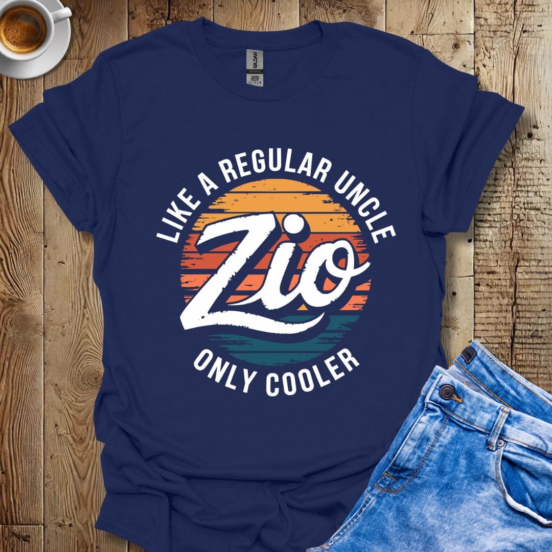 Zio Like a Regular Uncle But Cooler Italian Pride T-shirt