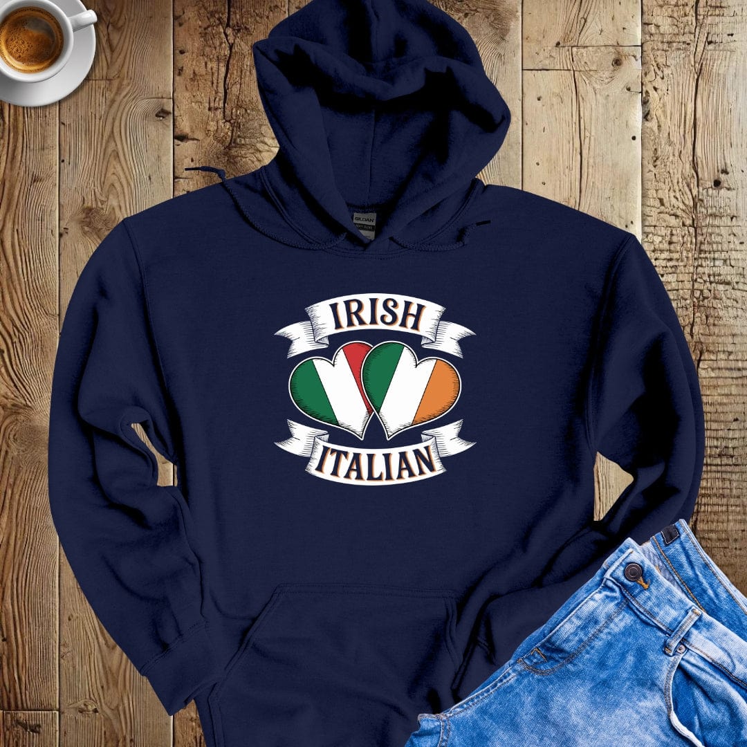 Half Irish Half Italian Hoodie Sweatshirt