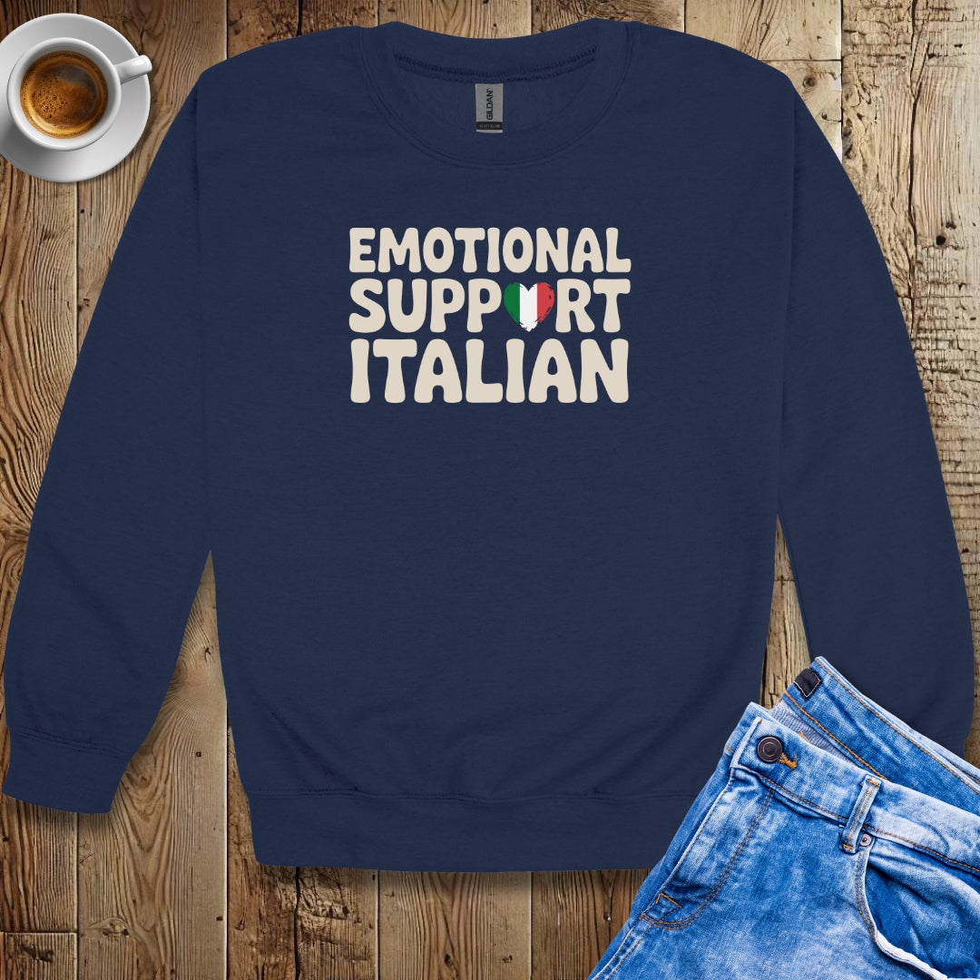 Emotional Support Italian Sweatshirt
