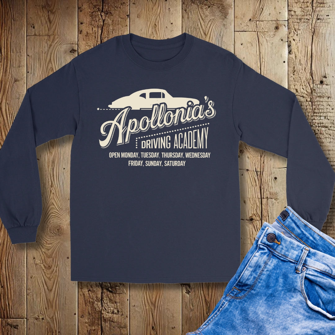 Apollonia's Driving Academy Godfather Unisex Long Sleeve Tee