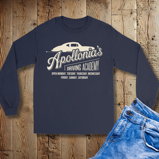 Apollonia's Driving Academy Godfather Unisex Long Sleeve Tee