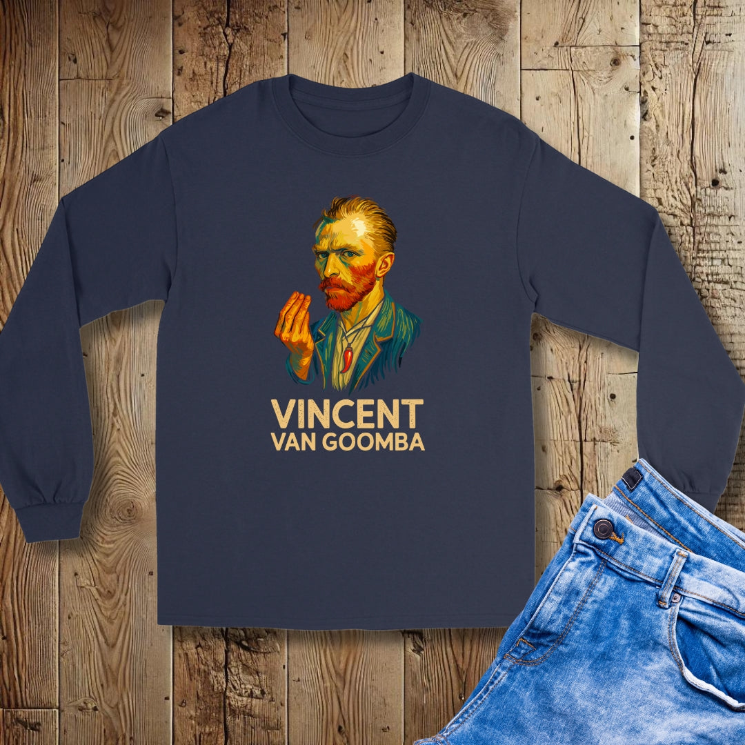 Vincent van Goomba Cornicello Hand Gesture Unisex Long Sleeve Tee