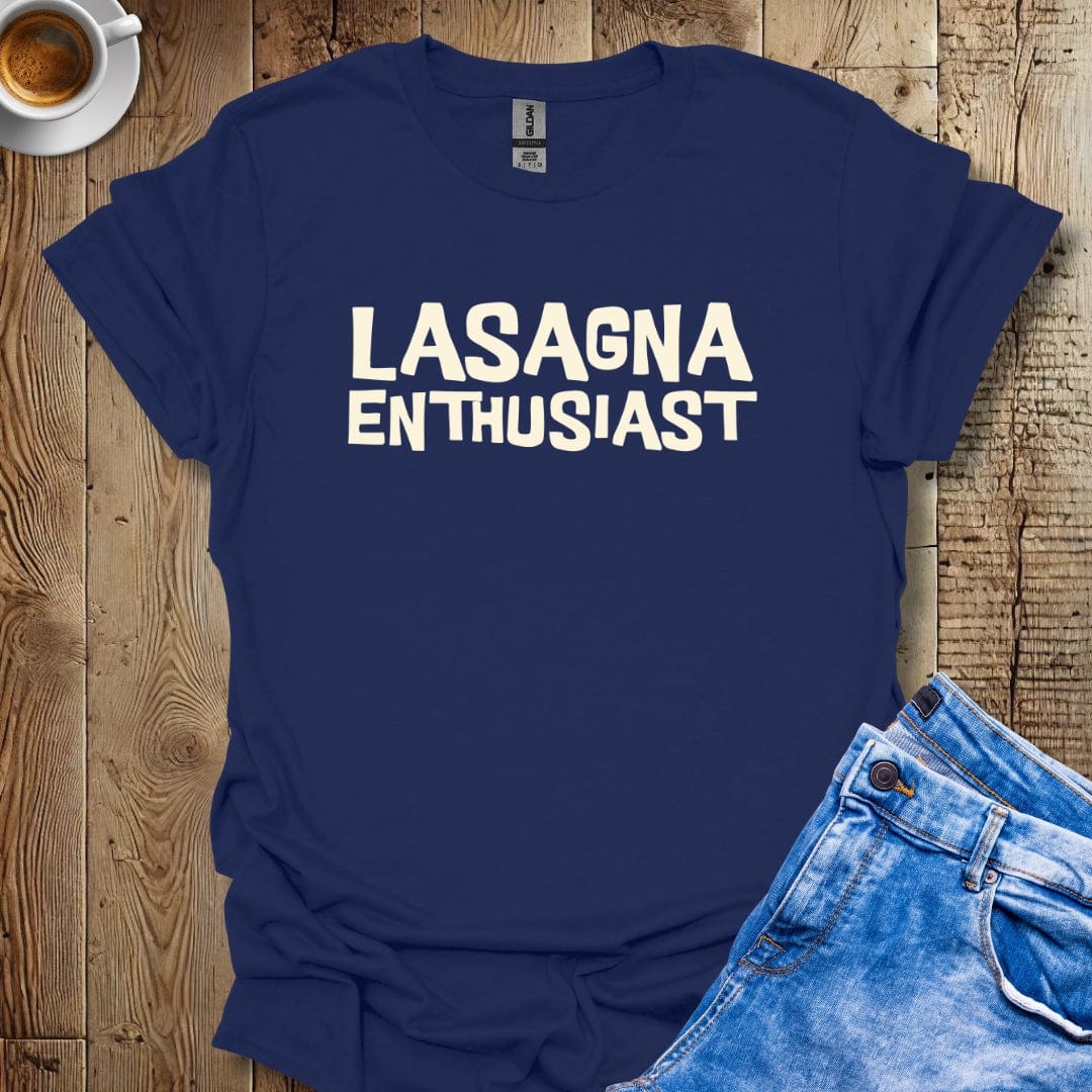 Lasagna Enthusiast Italian Foodie T-shirt