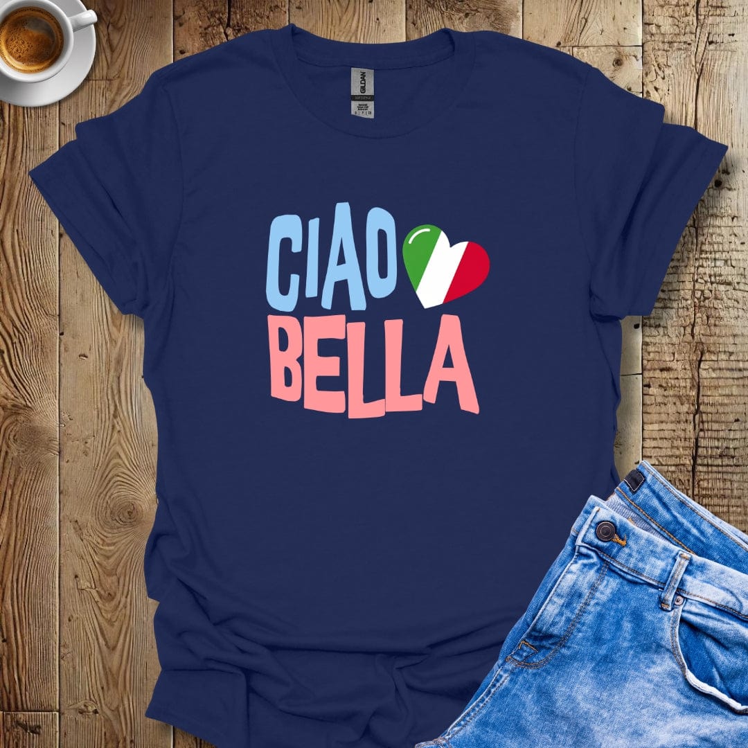 Cute Ciao Bella Italian Pride T-shirt