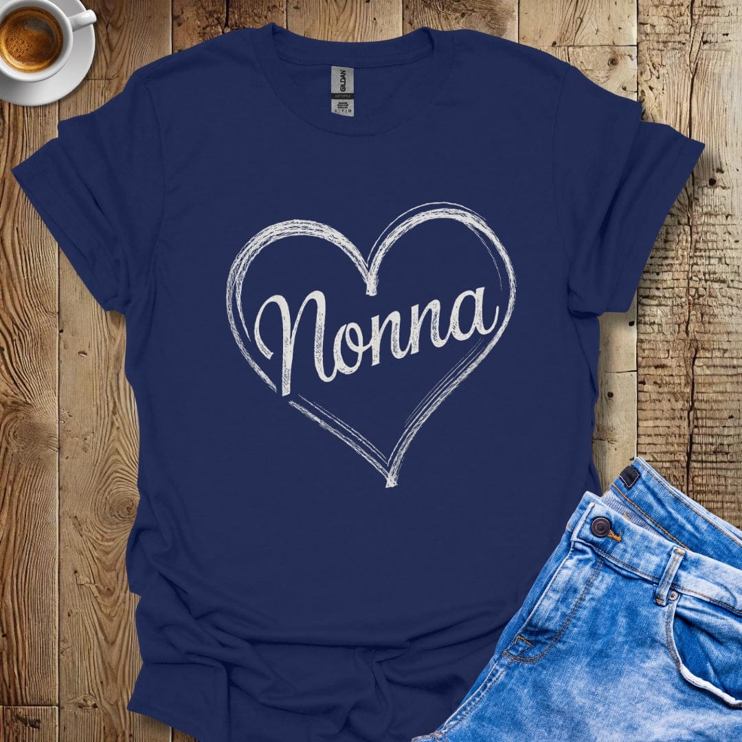 Nonna Heart Chalkboard T-shirt